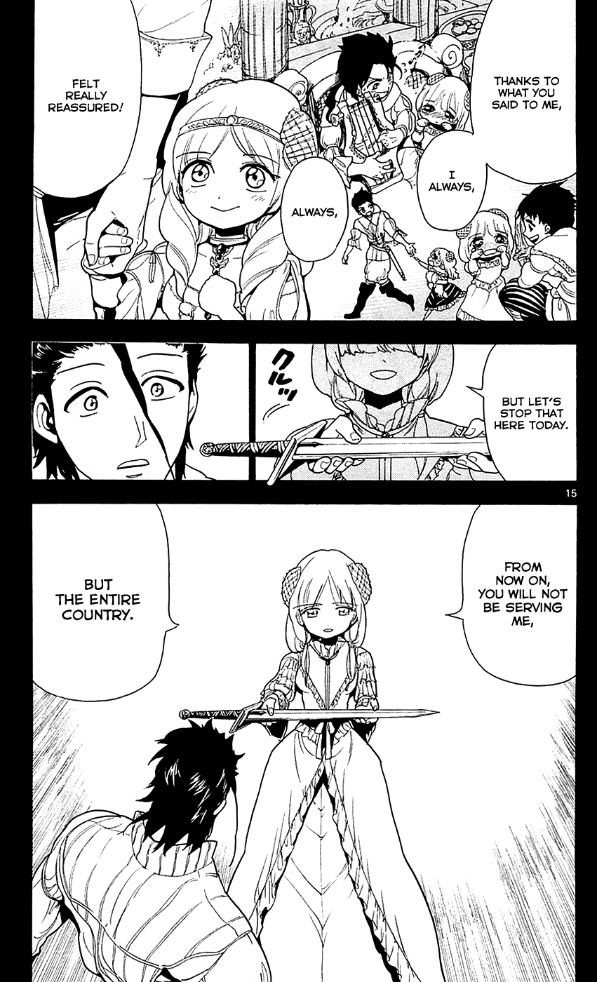 Magi - Labyrinth of Magic Chapter 103 page 16 - Chapter 103: Turn of Fate