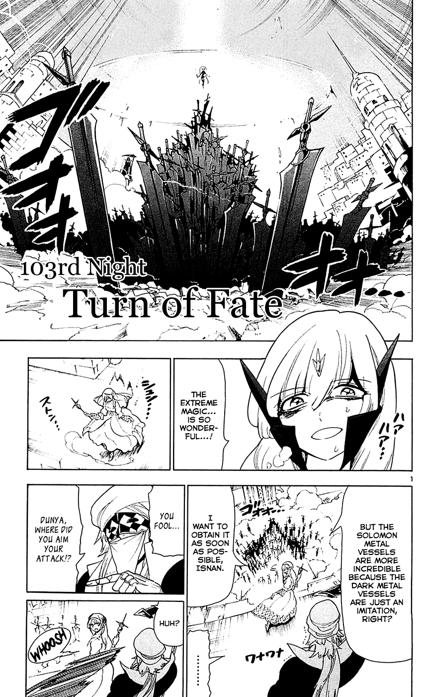 Magi - Labyrinth of Magic Chapter 103 page 2 - Chapter 103: Turn of Fate