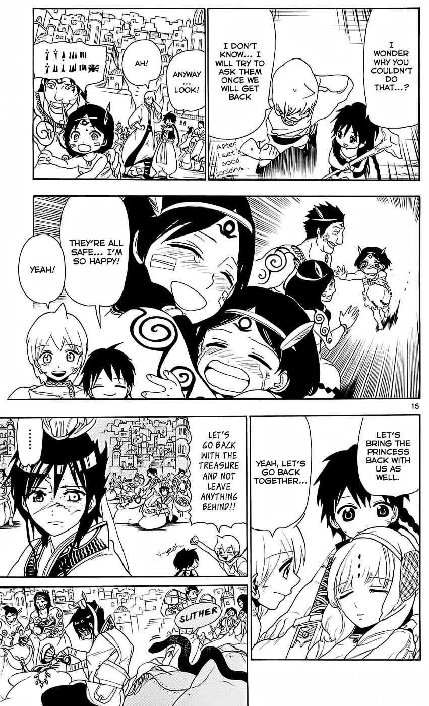 Magi - Labyrinth of Magic Chapter 105 page 16 - Chapter 105: Dungeon Conqueror