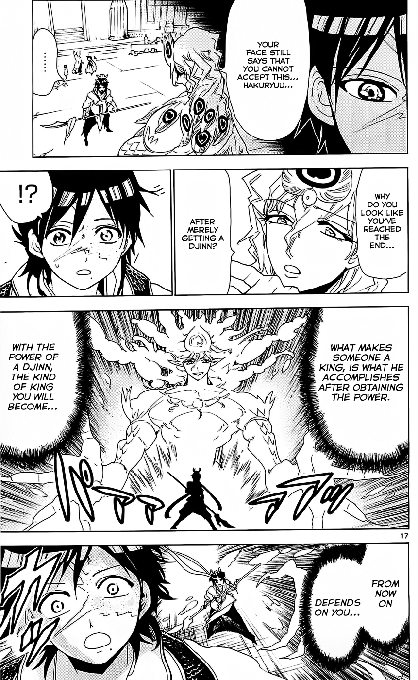 Magi - Labyrinth of Magic Chapter 105 page 18 - Chapter 105: Dungeon Conqueror