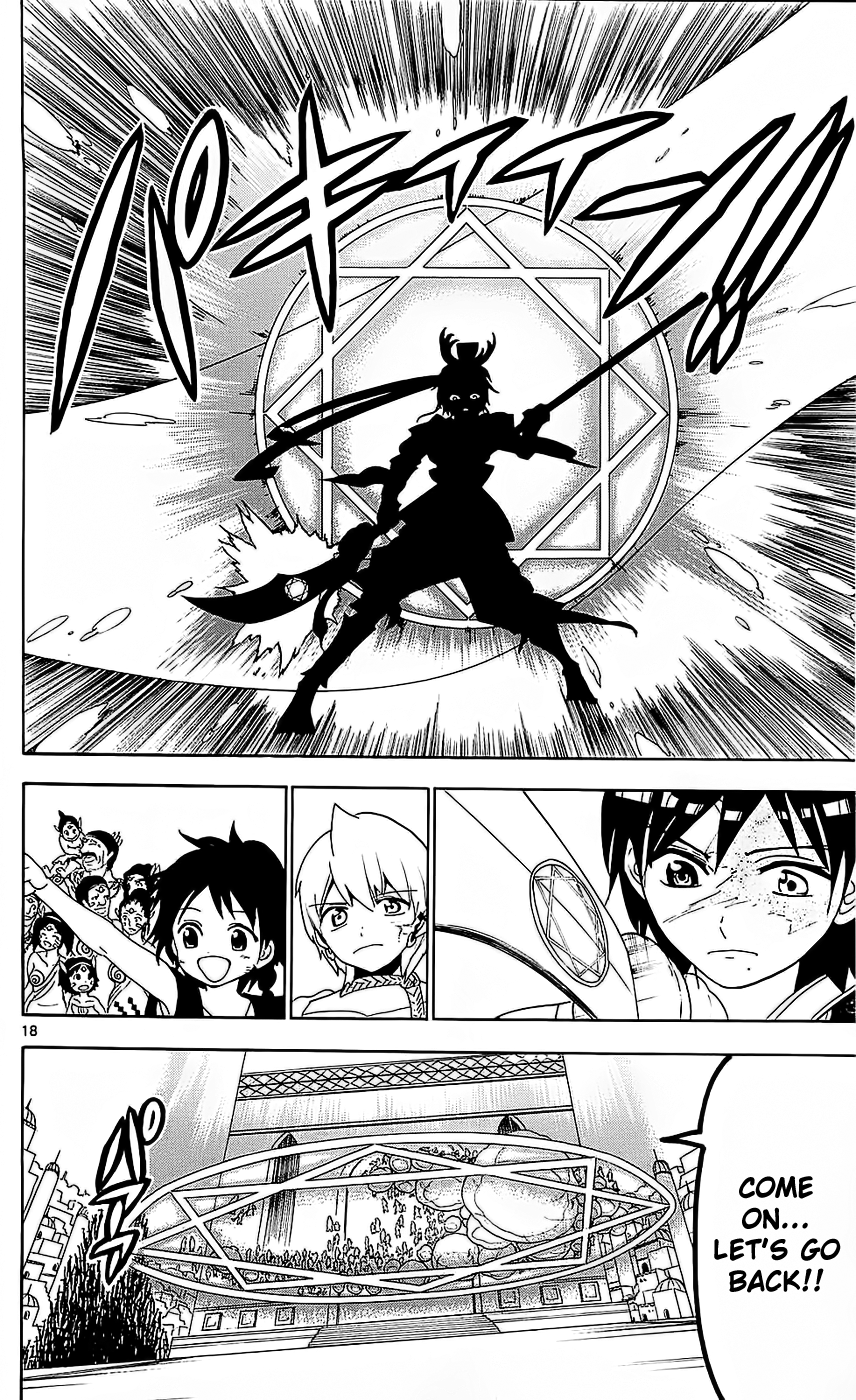 Magi - Labyrinth of Magic Chapter 105 page 19 - Chapter 105: Dungeon Conqueror