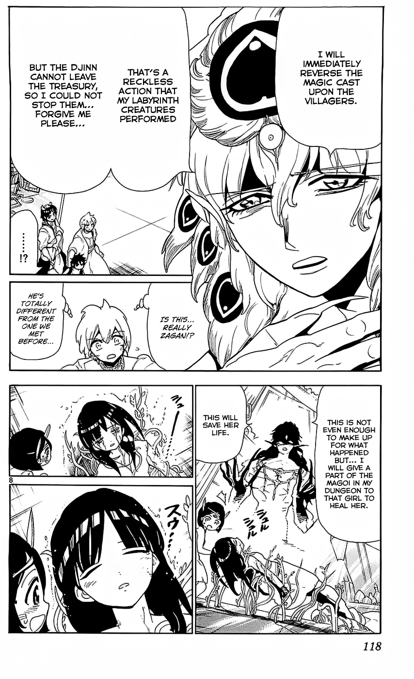 Magi - Labyrinth of Magic Chapter 105 page 9 - Chapter 105: Dungeon Conqueror