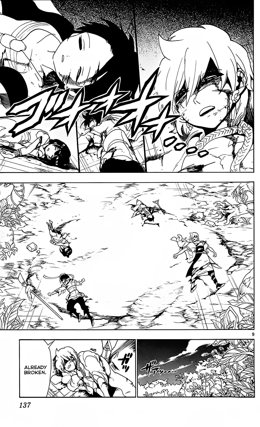 Magi - Labyrinth of Magic Chapter 106 page 10 - Chapter 106: I Can Still Fight!!