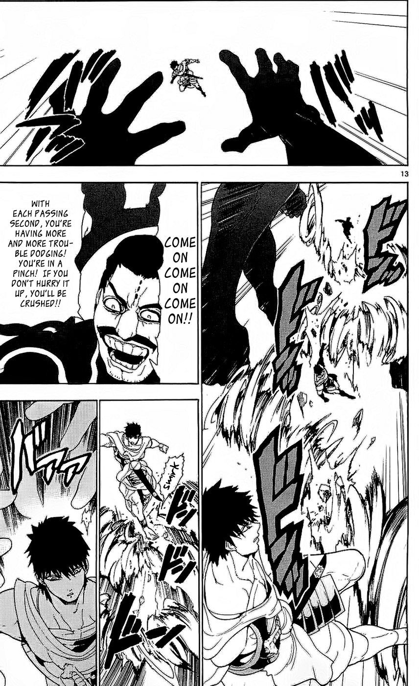 Magi - Labyrinth of Magic Chapter 107 page 13 - Chapter 107: Fury