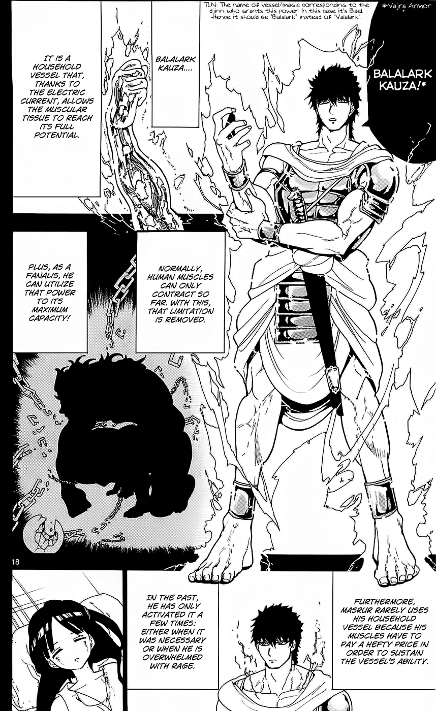 Magi - Labyrinth of Magic Chapter 107 page 18 - Chapter 107: Fury