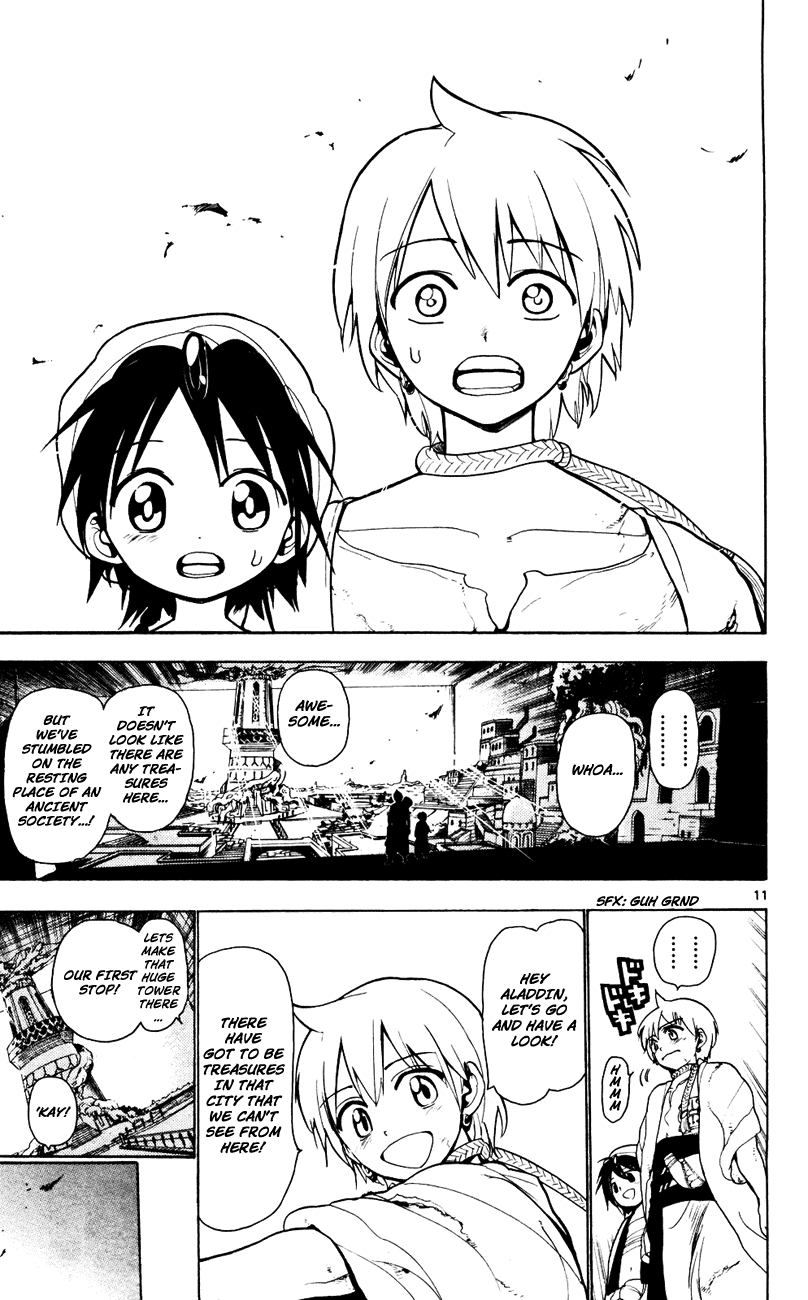 Magi - Labyrinth of Magic Chapter 11 page 11 - Chapter 11: Necropolis