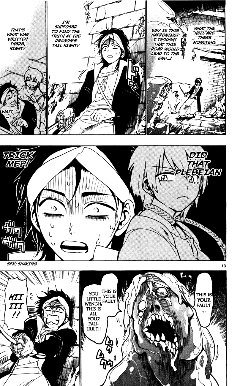 Magi - Labyrinth of Magic Chapter 11 page 13 - Chapter 11: Necropolis