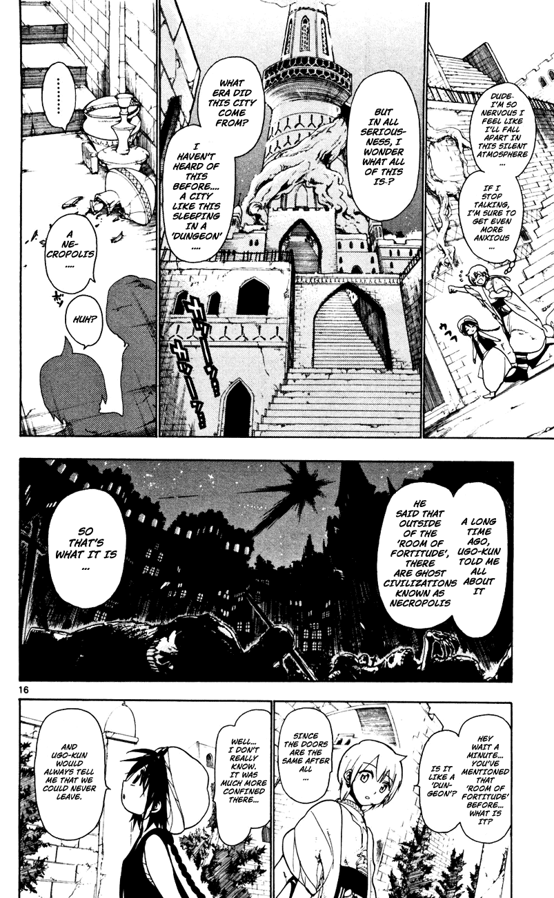 Magi - Labyrinth of Magic Chapter 11 page 16 - Chapter 11: Necropolis