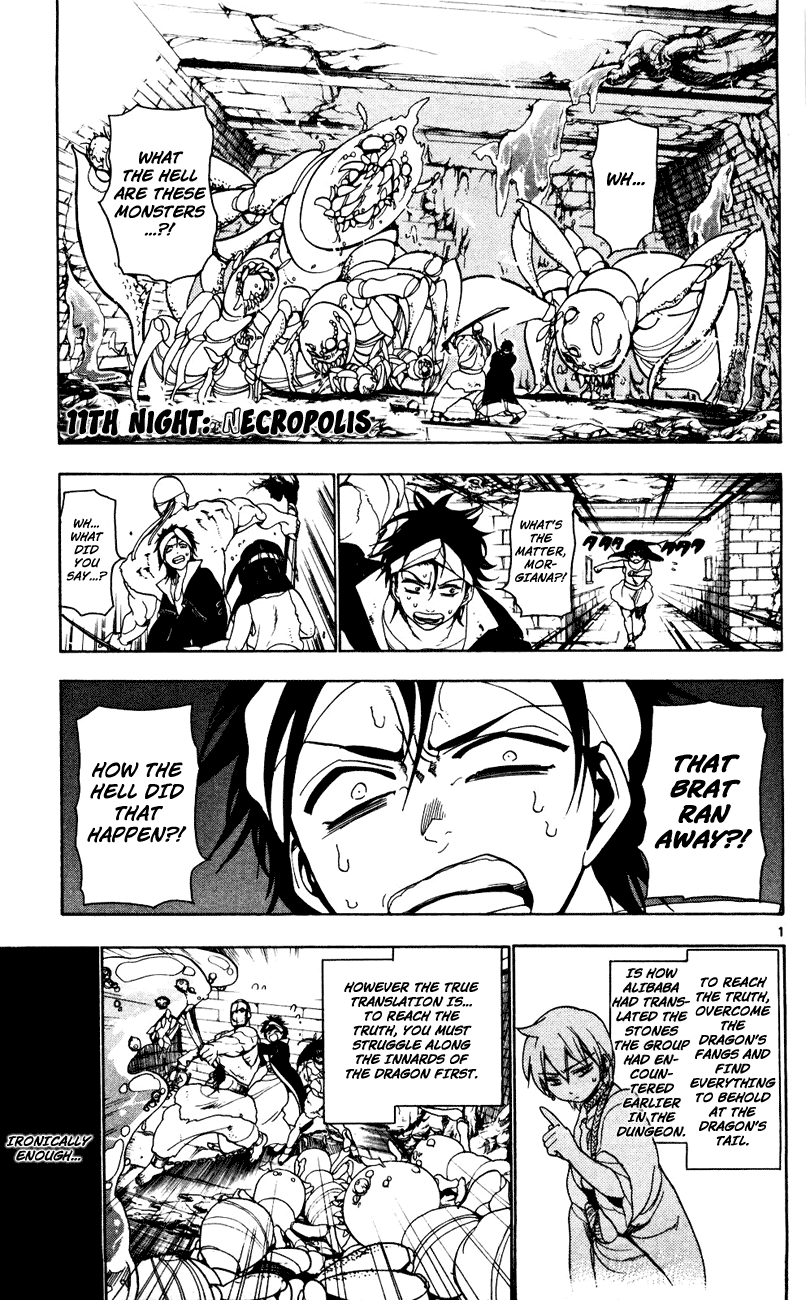 Magi - Labyrinth of Magic Chapter 11 page 2 - Chapter 11: Necropolis