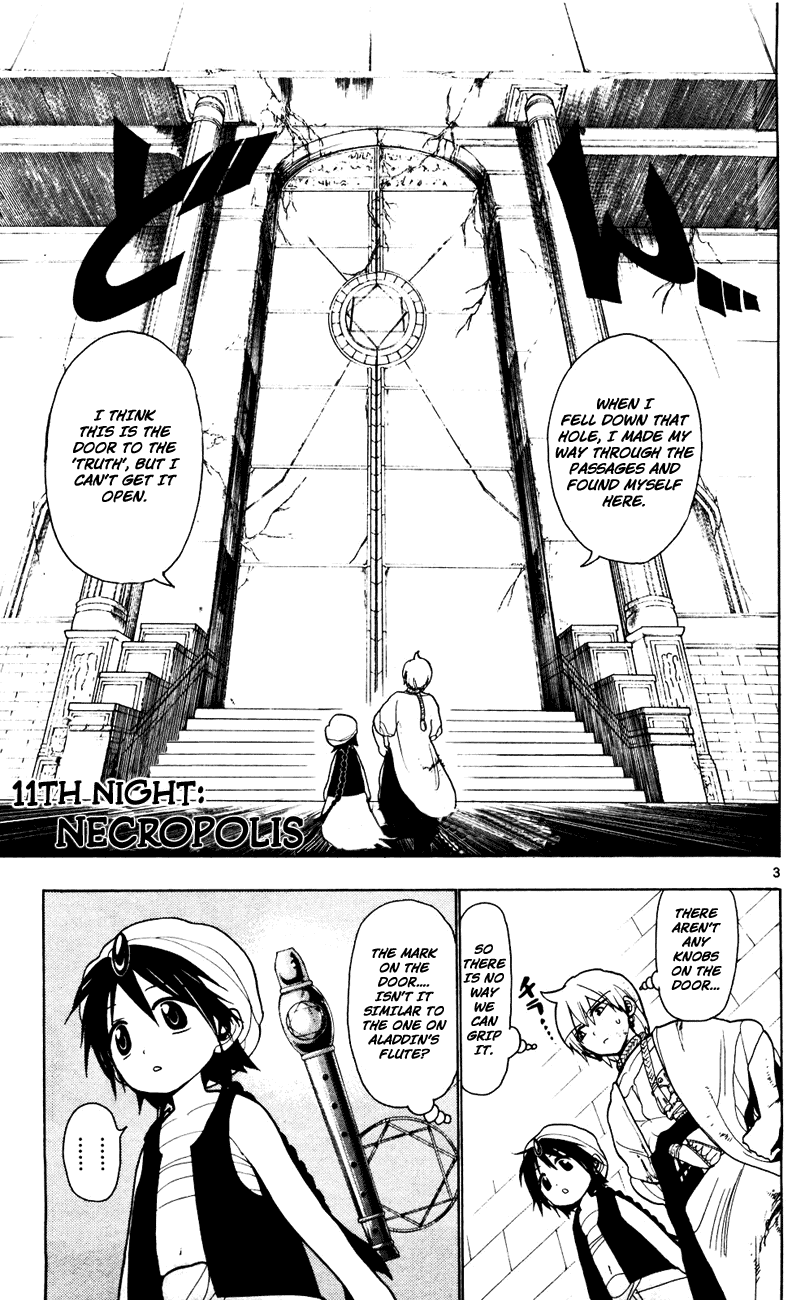 Magi - Labyrinth of Magic Chapter 11 page 4 - Chapter 11: Necropolis