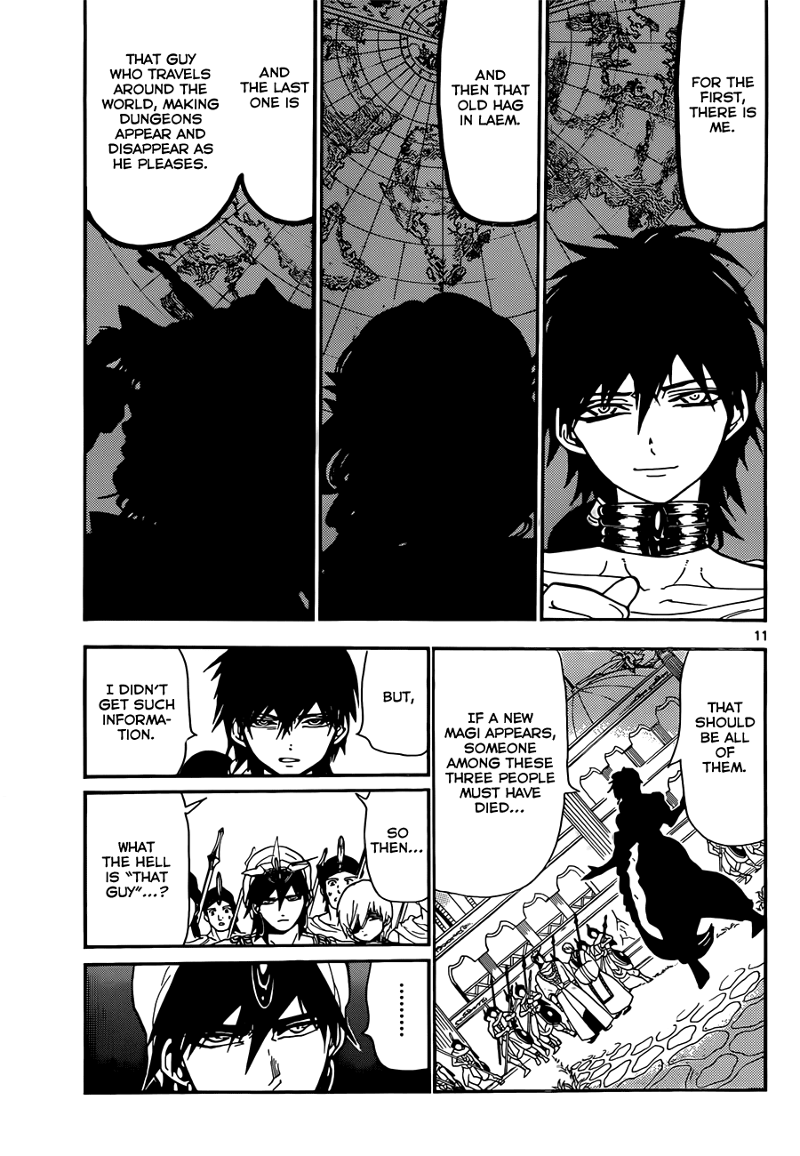 Magi - Labyrinth of Magic Chapter 110 page 12 - Chapter 110: The Fourth Magi