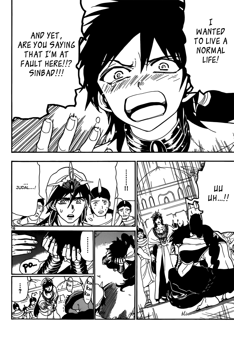 Magi - Labyrinth of Magic Chapter 110 page 17 - Chapter 110: The Fourth Magi