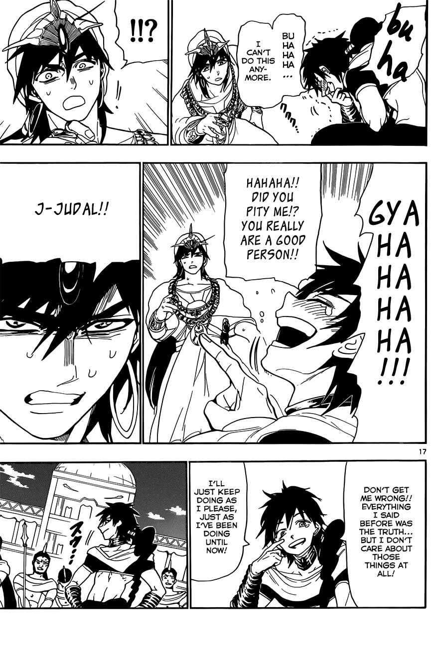 Magi - Labyrinth of Magic Chapter 110 page 18 - Chapter 110: The Fourth Magi