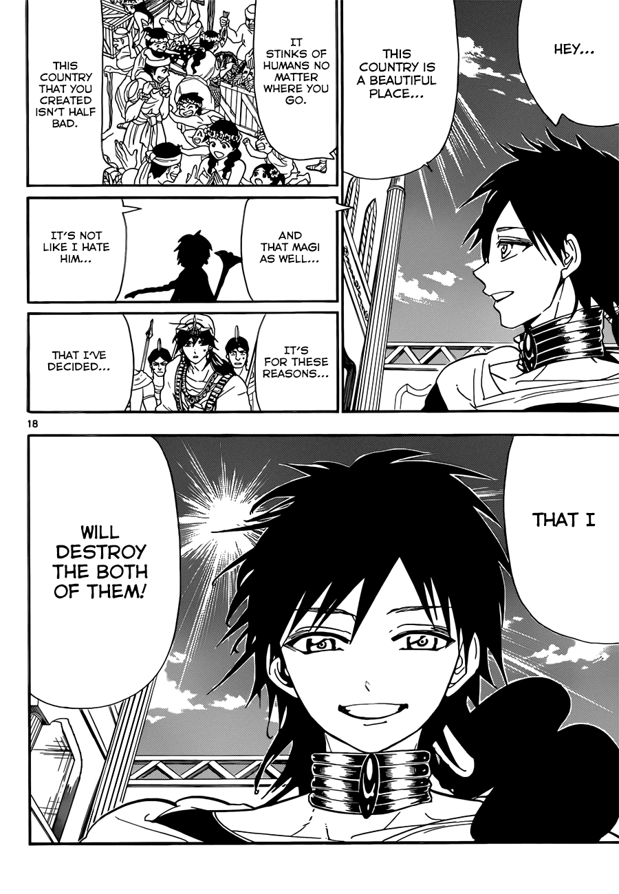 Magi - Labyrinth of Magic Chapter 110 page 19 - Chapter 110: The Fourth Magi