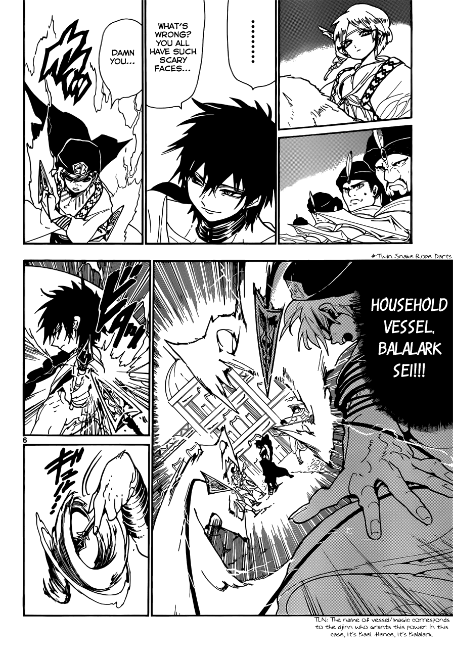 Magi - Labyrinth of Magic Chapter 110 page 7 - Chapter 110: The Fourth Magi