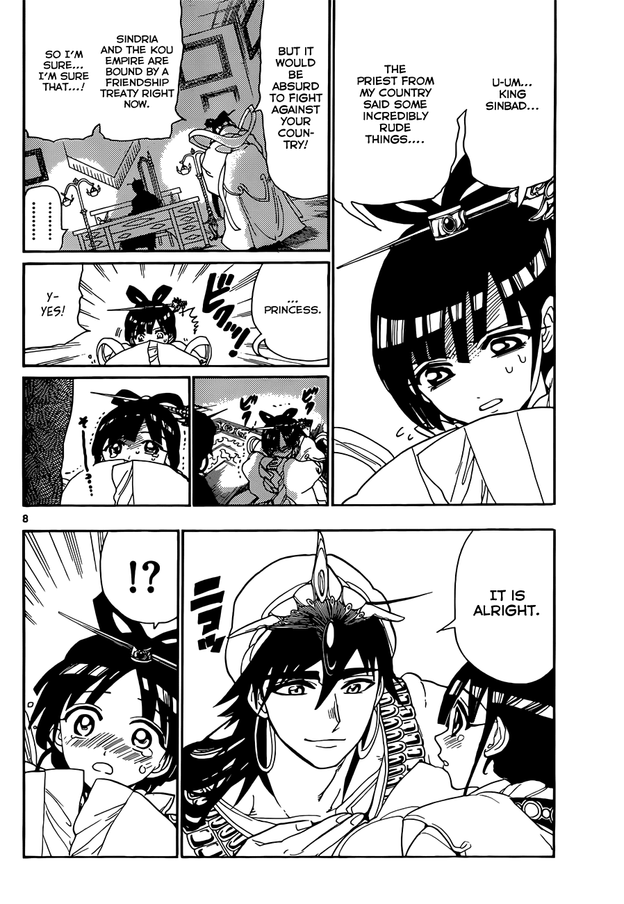 Magi - Labyrinth of Magic Chapter 111 page 10 - Chapter 111: Dungeon Conqueror's Banquet