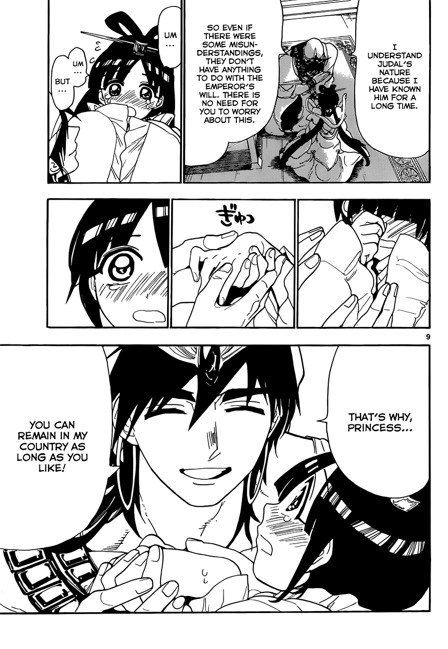 Magi - Labyrinth of Magic Chapter 111 page 11 - Chapter 111: Dungeon Conqueror's Banquet