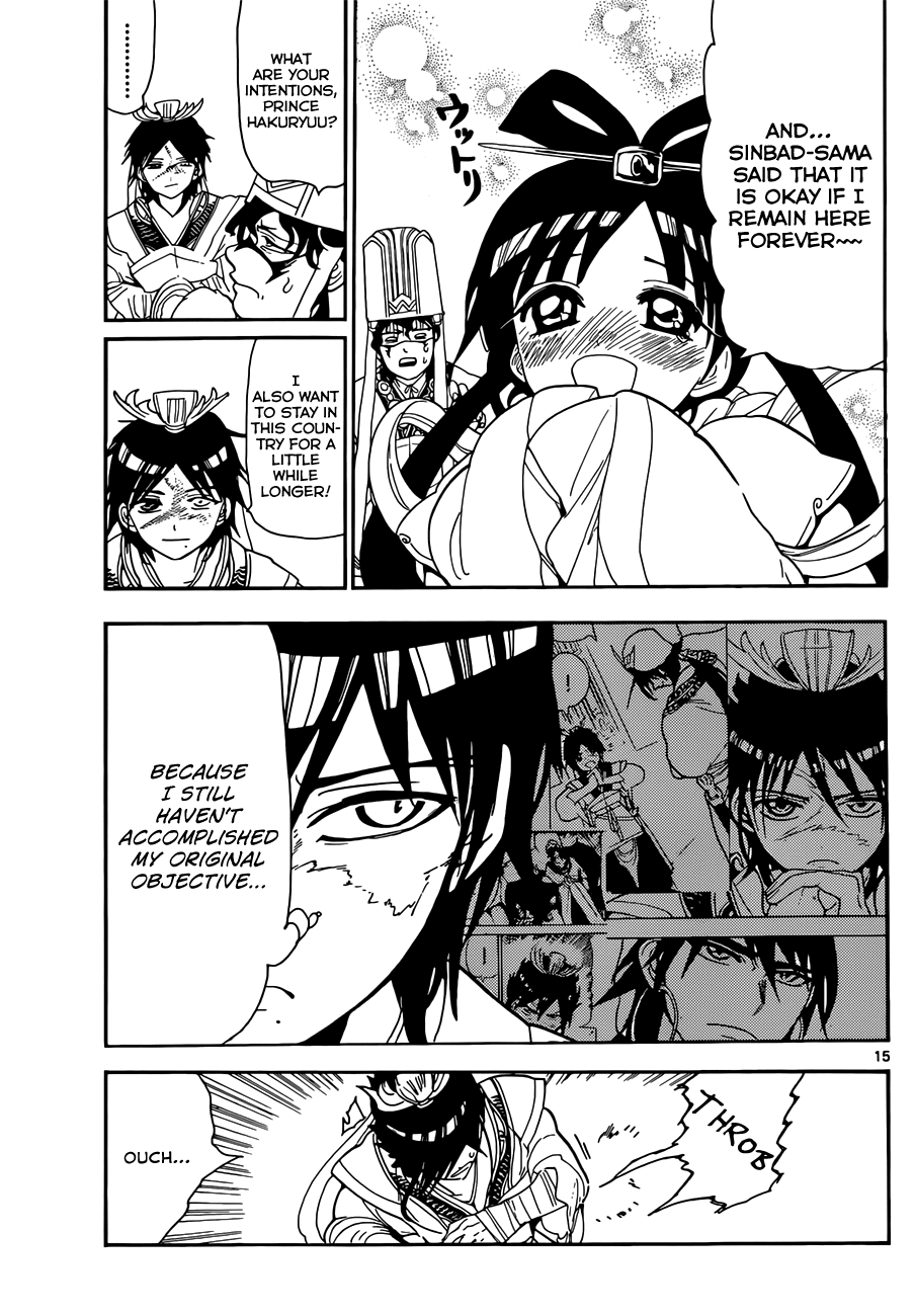Magi - Labyrinth of Magic Chapter 111 page 17 - Chapter 111: Dungeon Conqueror's Banquet