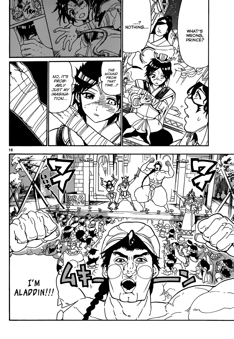 Magi - Labyrinth of Magic Chapter 111 page 18 - Chapter 111: Dungeon Conqueror's Banquet