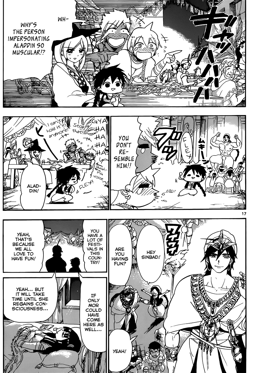 Magi - Labyrinth of Magic Chapter 111 page 19 - Chapter 111: Dungeon Conqueror's Banquet