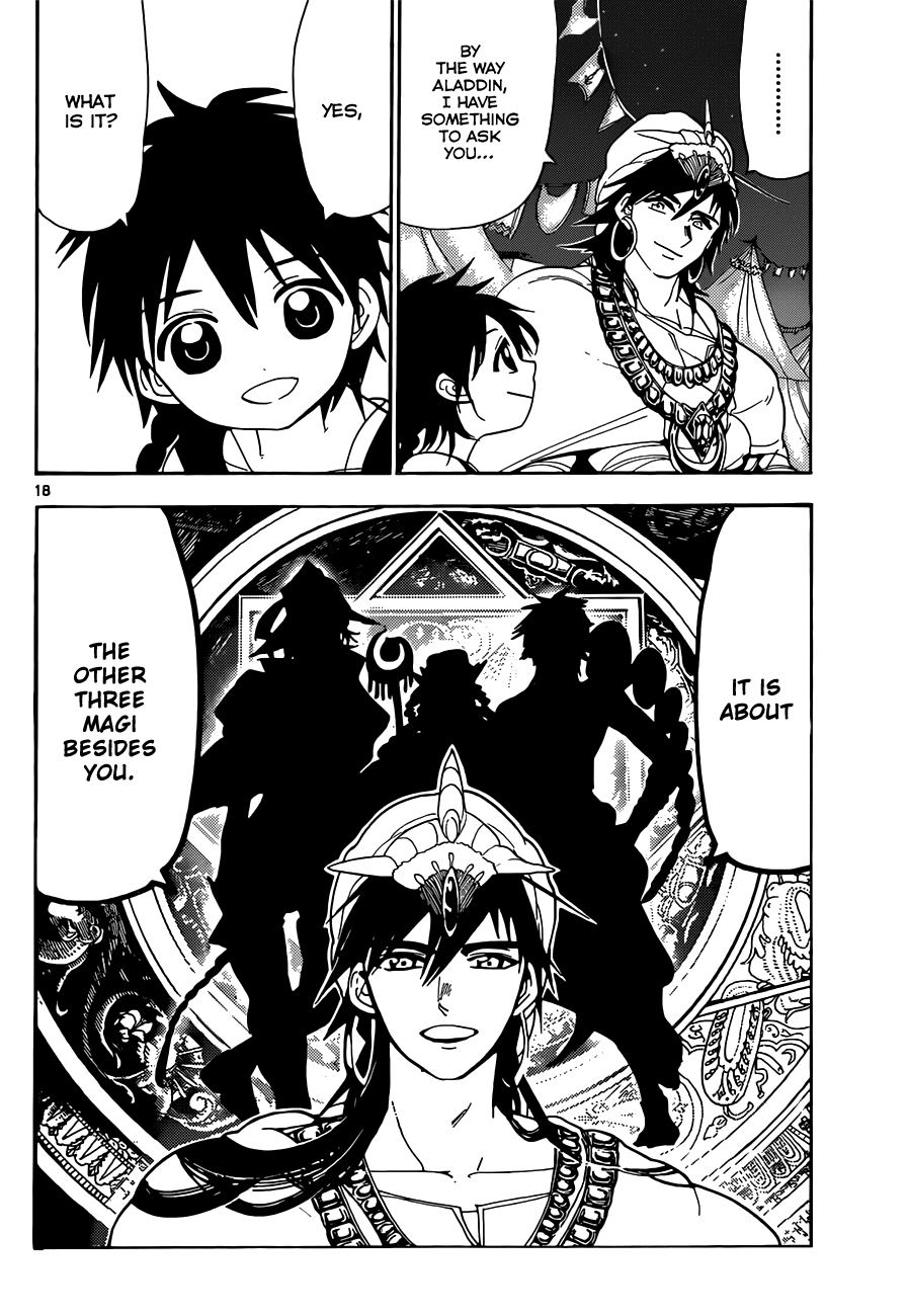 Magi - Labyrinth of Magic Chapter 111 page 20 - Chapter 111: Dungeon Conqueror's Banquet