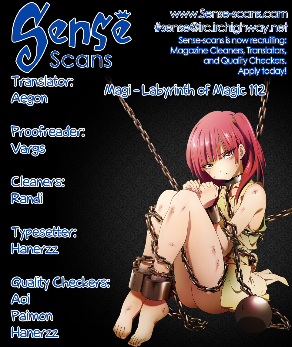 Magi - Labyrinth of Magic Chapter 112 page 1 - Chapter 112: Path