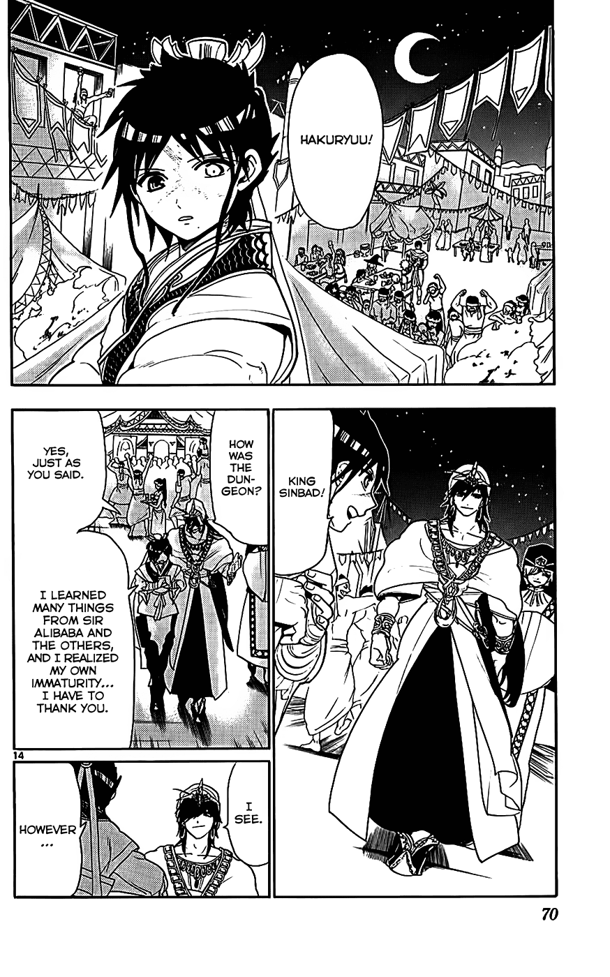 Magi - Labyrinth of Magic Chapter 112 page 16 - Chapter 112: Path