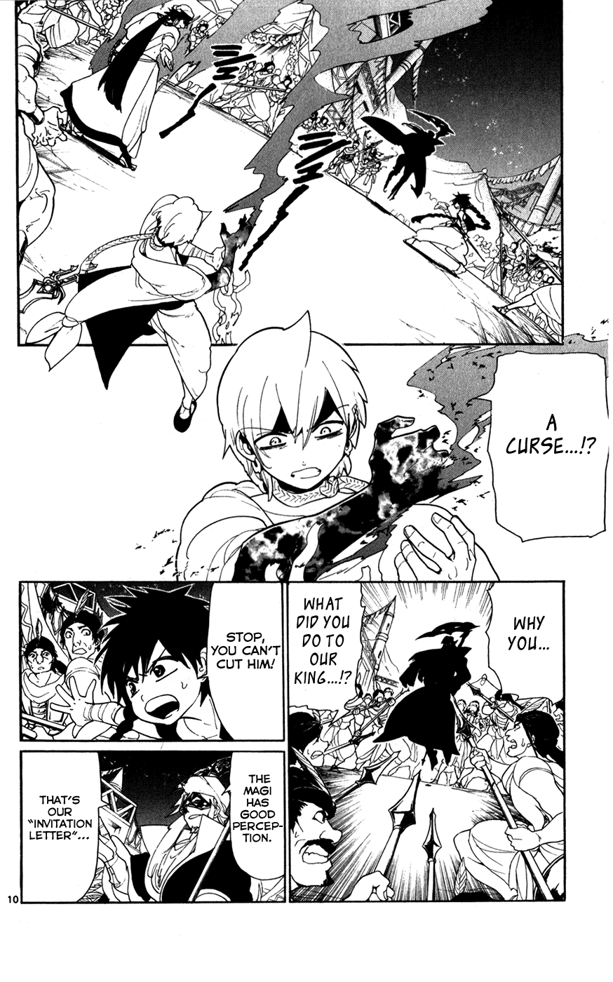Magi - Labyrinth of Magic Chapter 113 page 10 - Chapter 113: Curse
