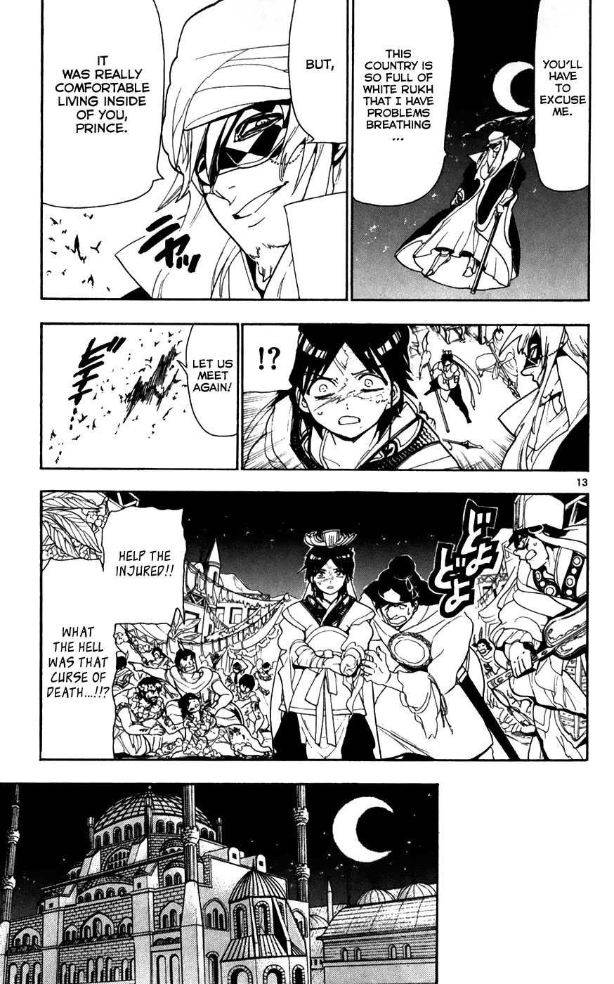Magi - Labyrinth of Magic Chapter 113 page 13 - Chapter 113: Curse