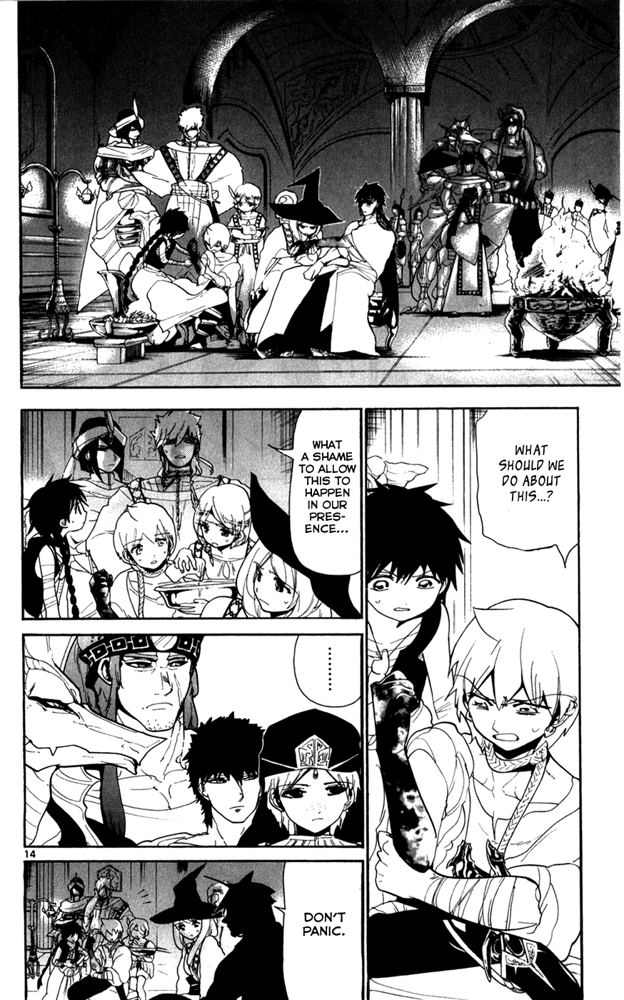 Magi - Labyrinth of Magic Chapter 113 page 14 - Chapter 113: Curse