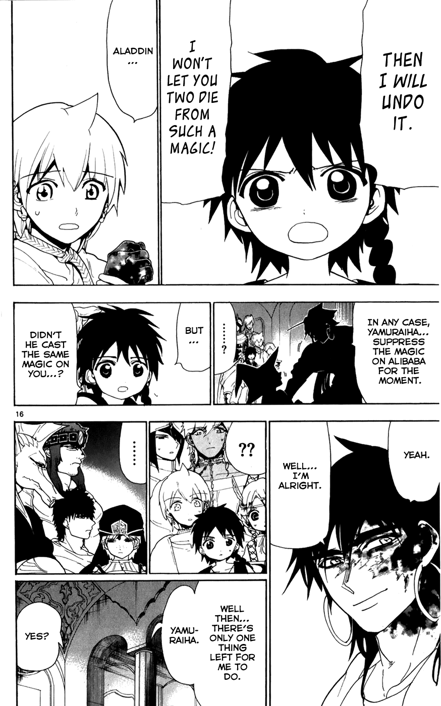 Magi - Labyrinth of Magic Chapter 113 page 16 - Chapter 113: Curse