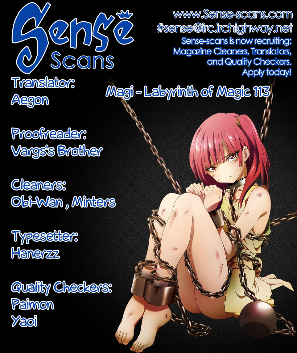 Magi - Labyrinth of Magic Chapter 113 page 19 - Chapter 113: Curse