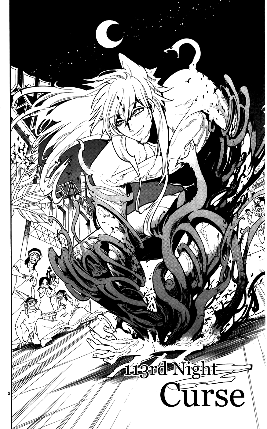 Magi - Labyrinth of Magic Chapter 113 page 2 - Chapter 113: Curse