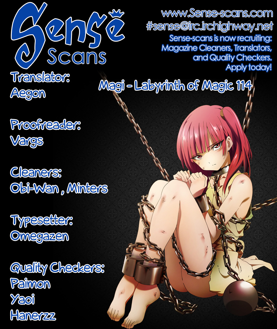 Magi - Labyrinth of Magic Chapter 114 page 1 - Chapter 114: High King
