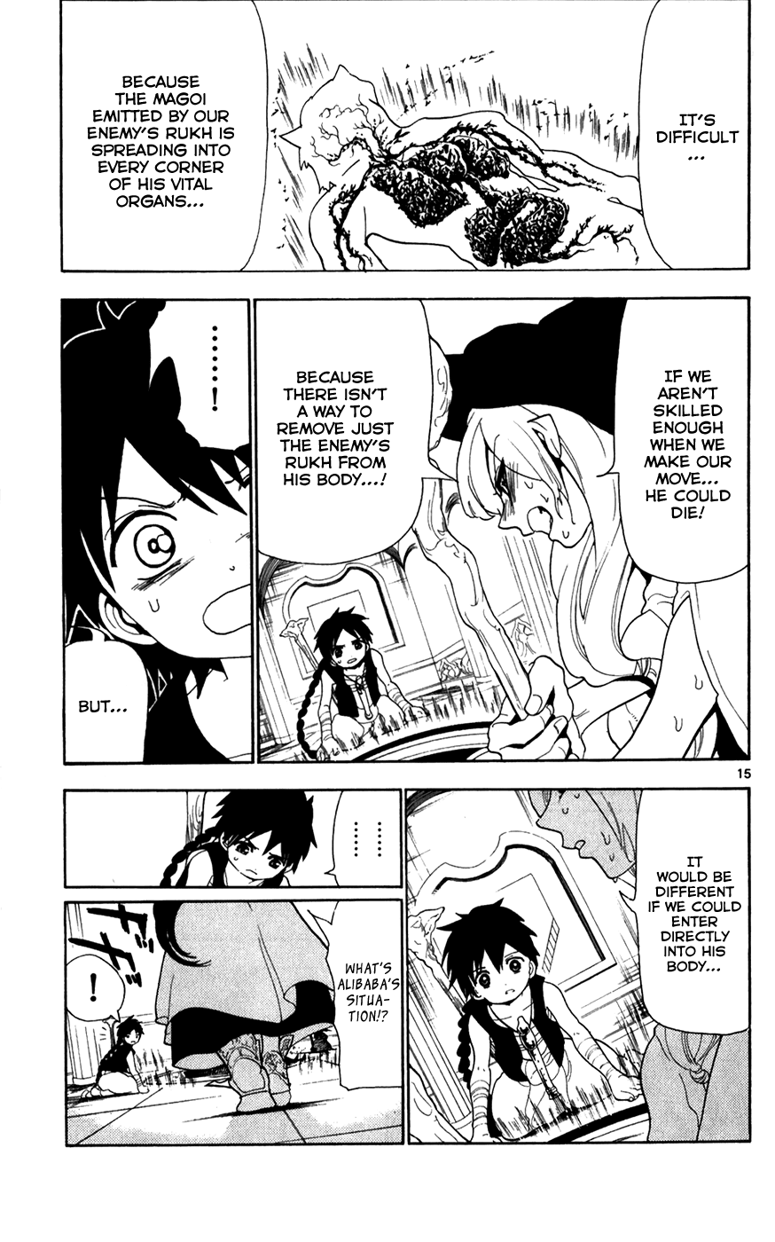 Magi - Labyrinth of Magic Chapter 114 page 16 - Chapter 114: High King