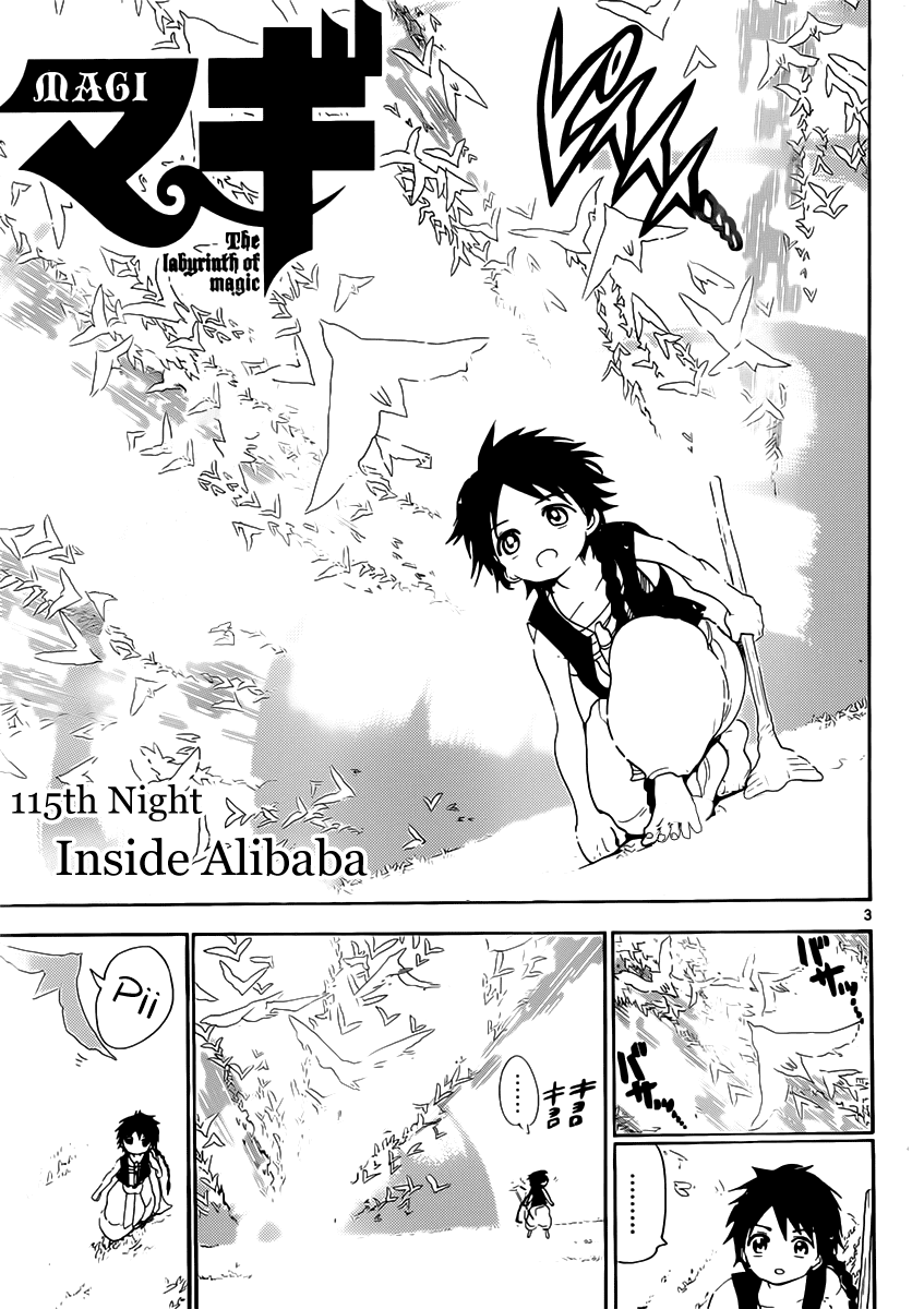 Magi - Labyrinth of Magic Chapter 115 page 5 - Chapter 115: Inside Alibaba