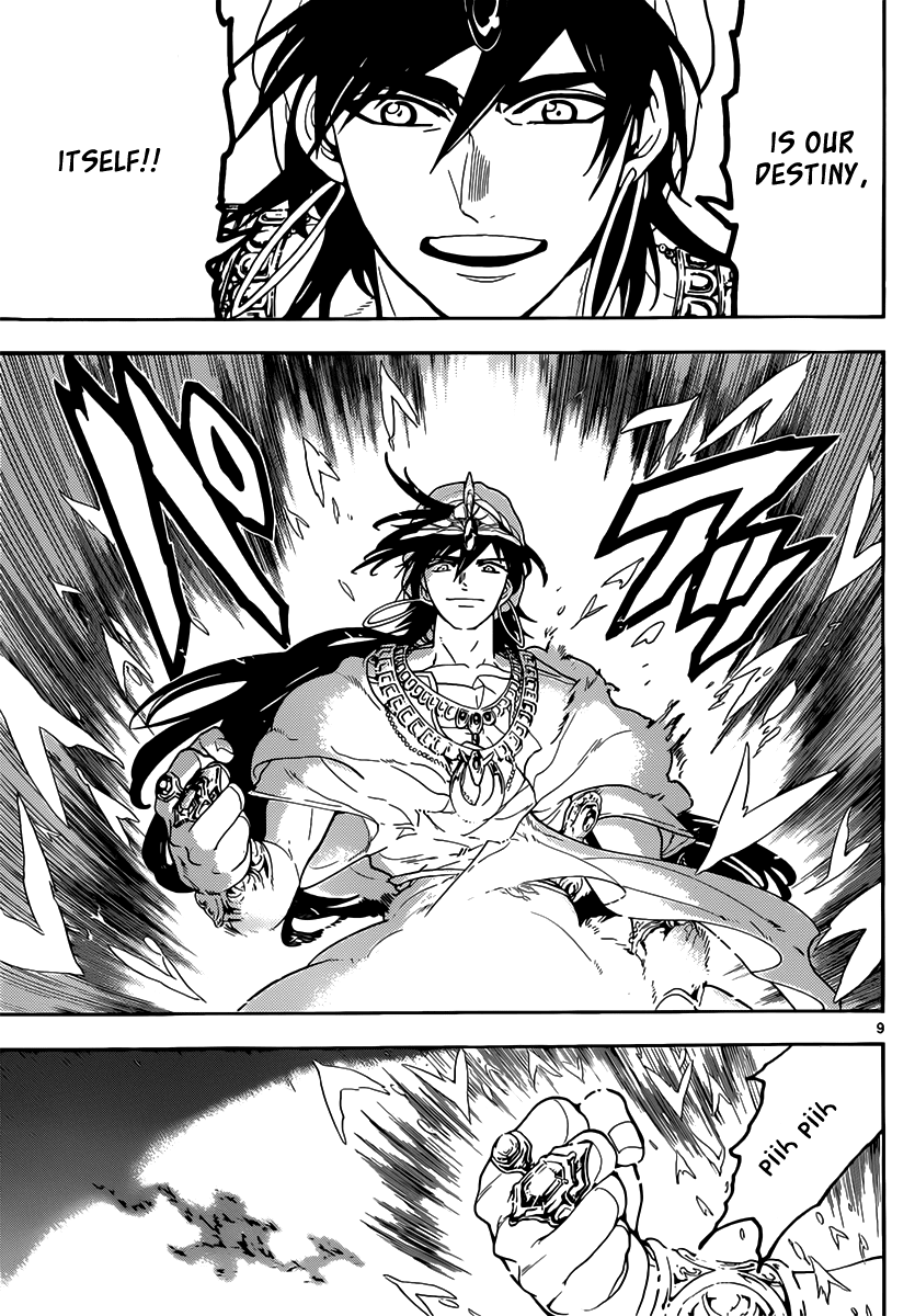 Magi - Labyrinth of Magic Chapter 116 page 10 - Chapter 116: Turning Point