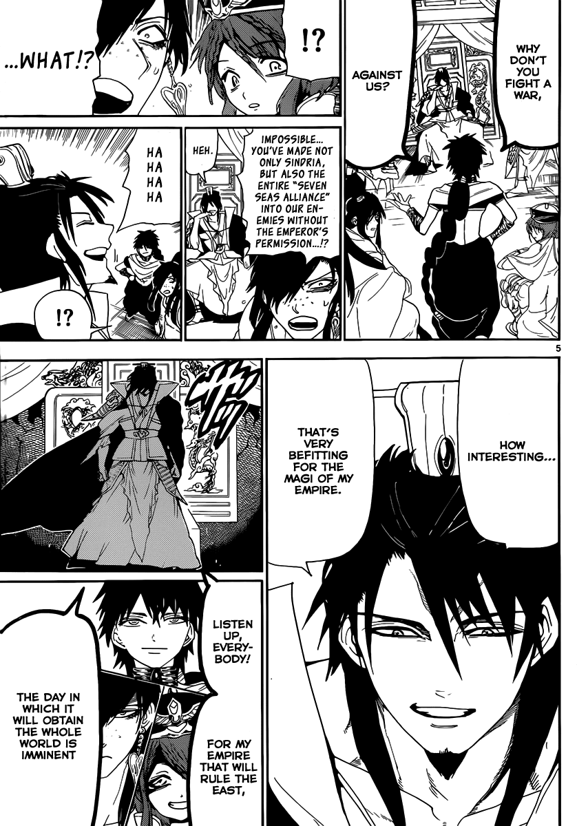 Magi - Labyrinth of Magic Chapter 116 page 6 - Chapter 116: Turning Point