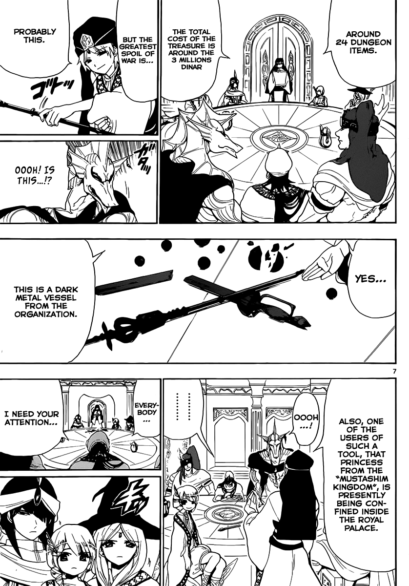 Magi - Labyrinth of Magic Chapter 116 page 8 - Chapter 116: Turning Point