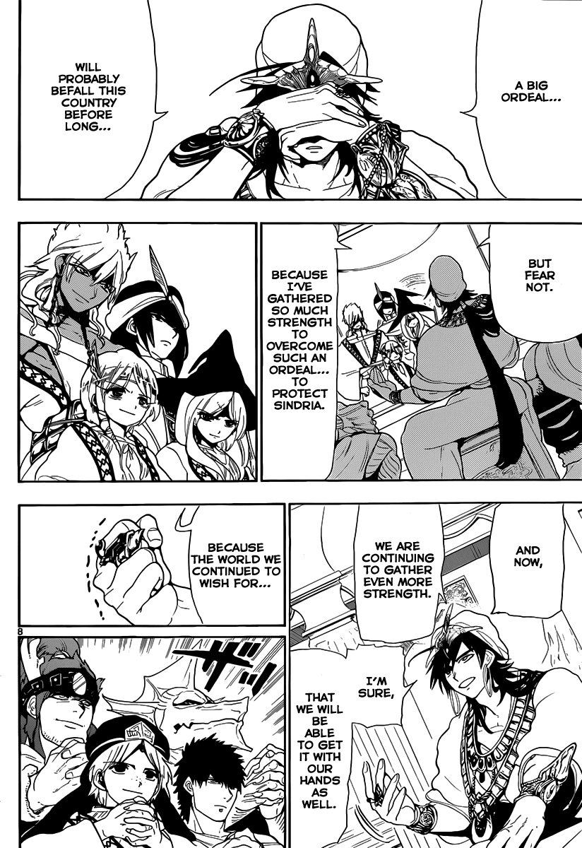 Magi - Labyrinth of Magic Chapter 116 page 9 - Chapter 116: Turning Point