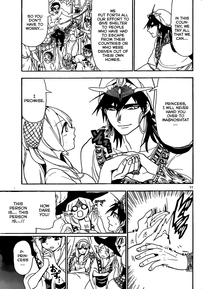 Magi - Labyrinth of Magic Chapter 117 page 12 - Chapter 117: The Premonition of a New Journey
