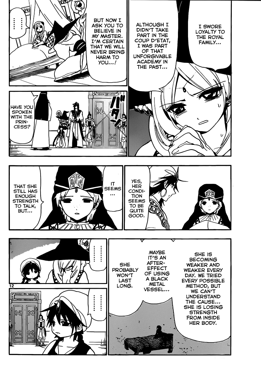 Magi - Labyrinth of Magic Chapter 117 page 13 - Chapter 117: The Premonition of a New Journey