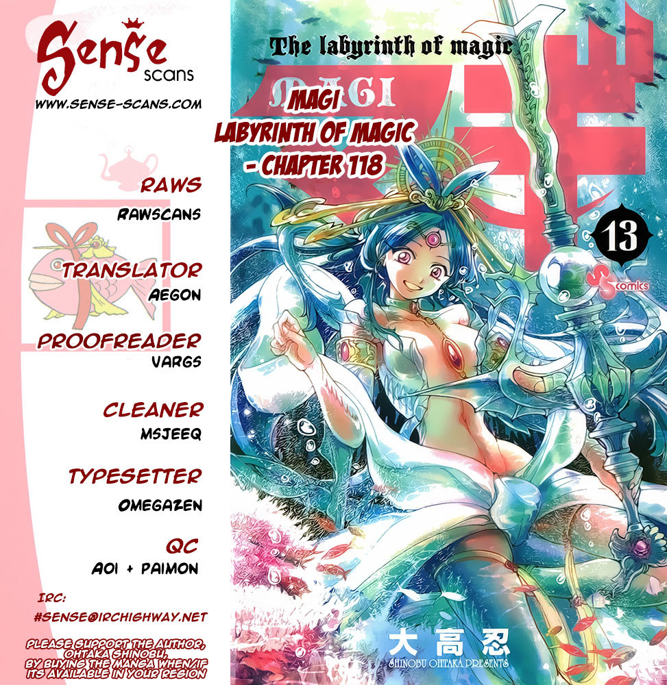 Magi - Labyrinth of Magic Chapter 118 page 1 - Chapter 118: The Reason For Determination