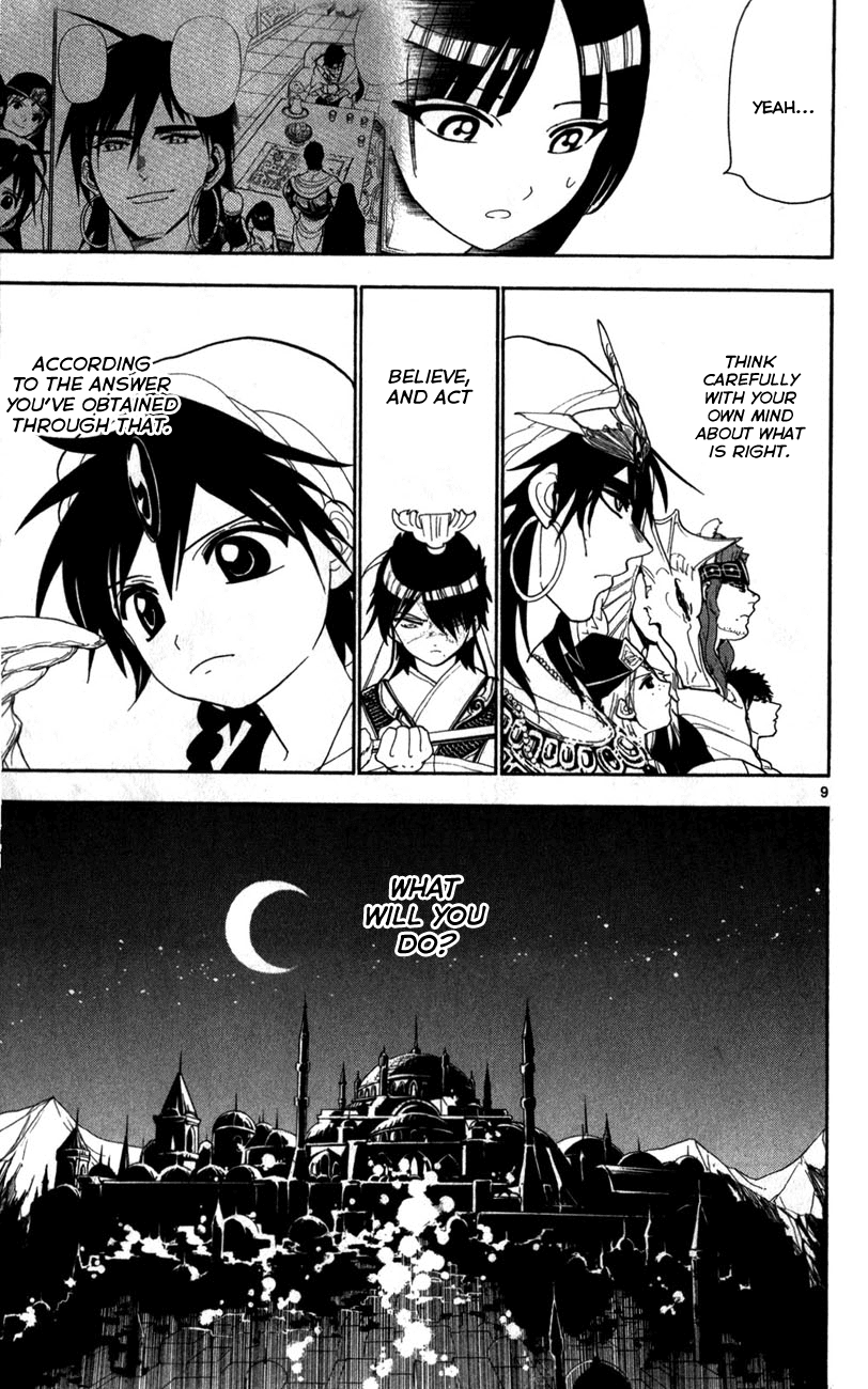 Magi - Labyrinth of Magic Chapter 118 page 10 - Chapter 118: The Reason For Determination