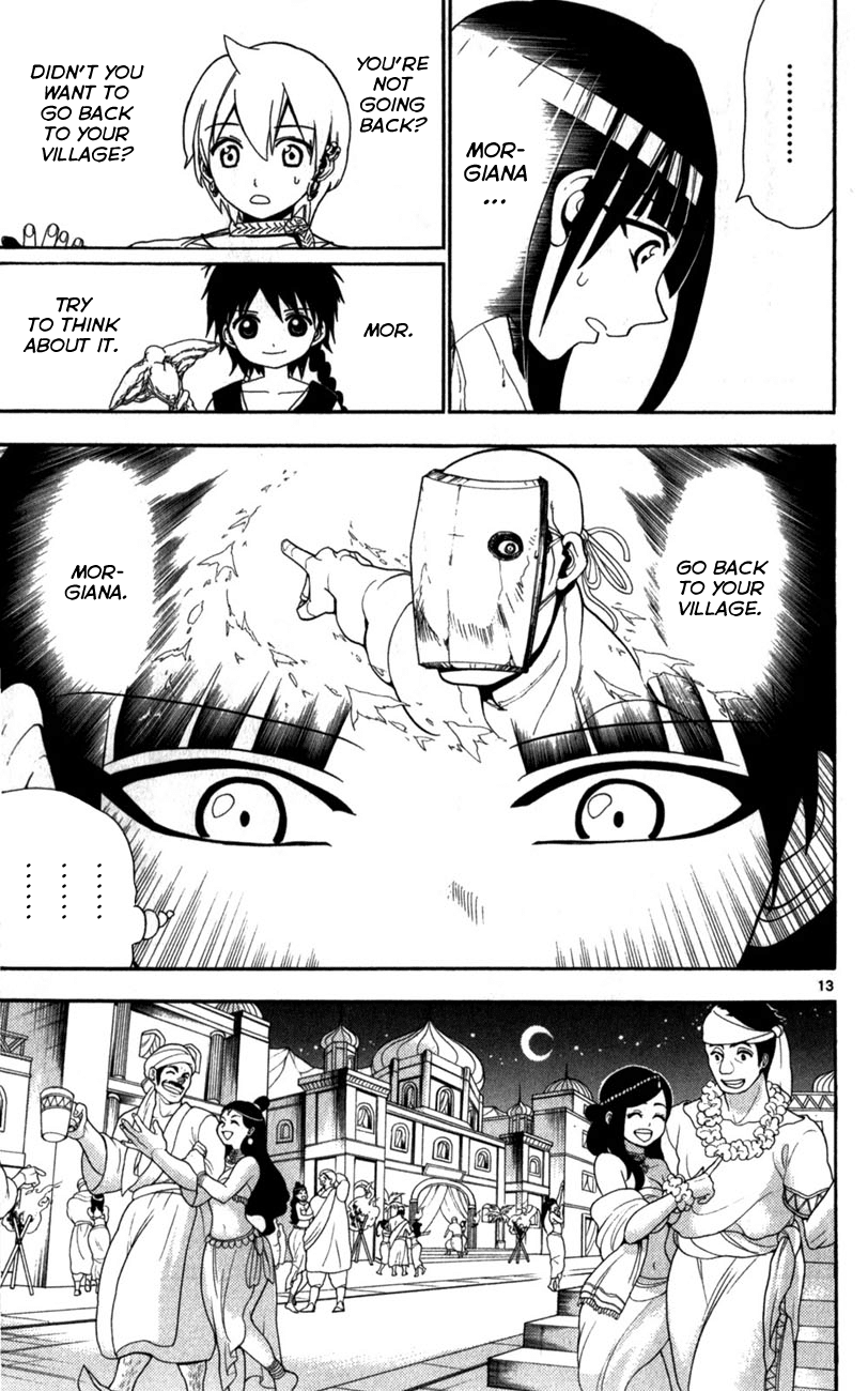 Magi - Labyrinth of Magic Chapter 118 page 14 - Chapter 118: The Reason For Determination