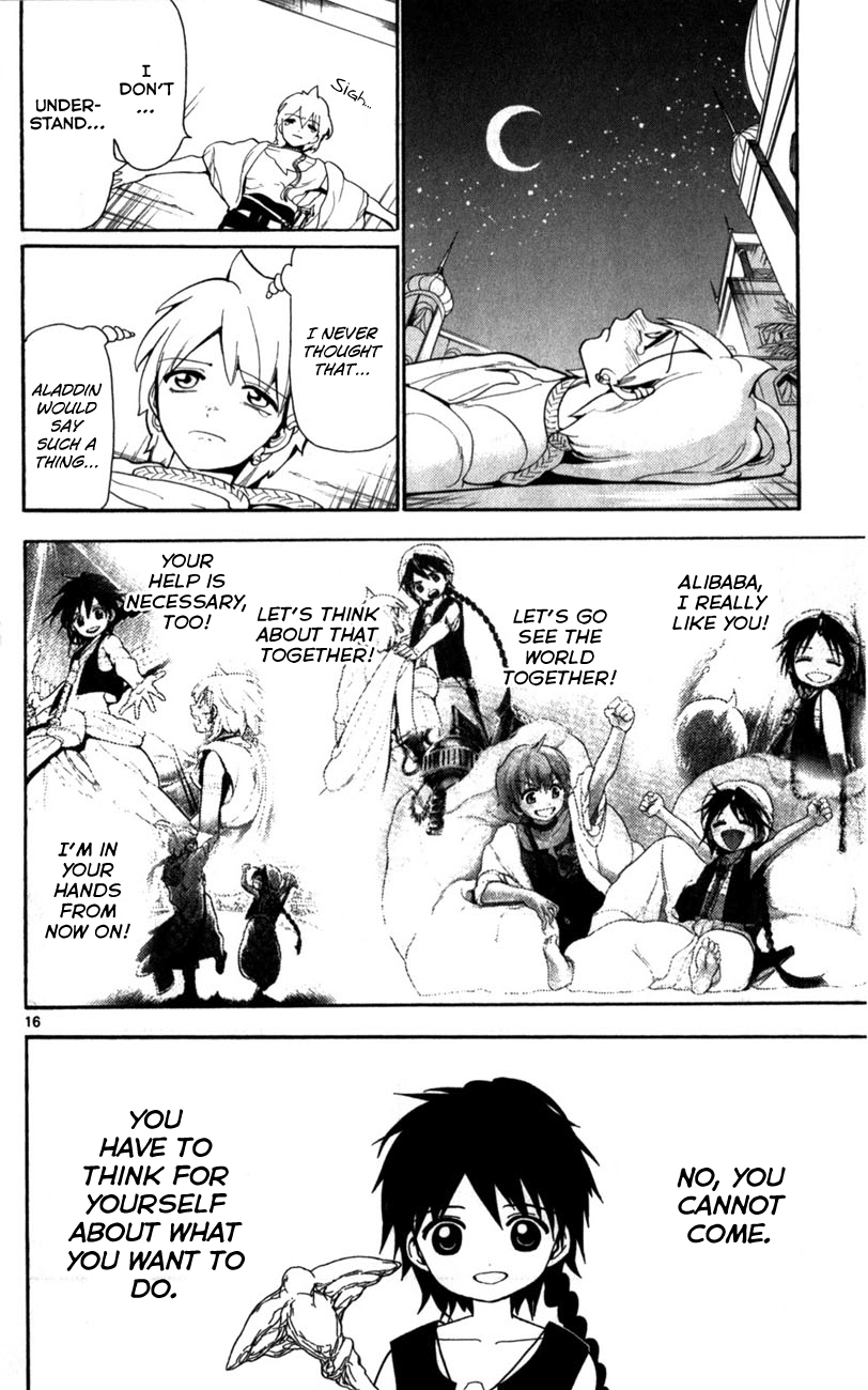 Magi - Labyrinth of Magic Chapter 118 page 17 - Chapter 118: The Reason For Determination