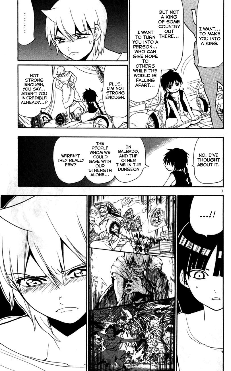 Magi - Labyrinth of Magic Chapter 118 page 8 - Chapter 118: The Reason For Determination