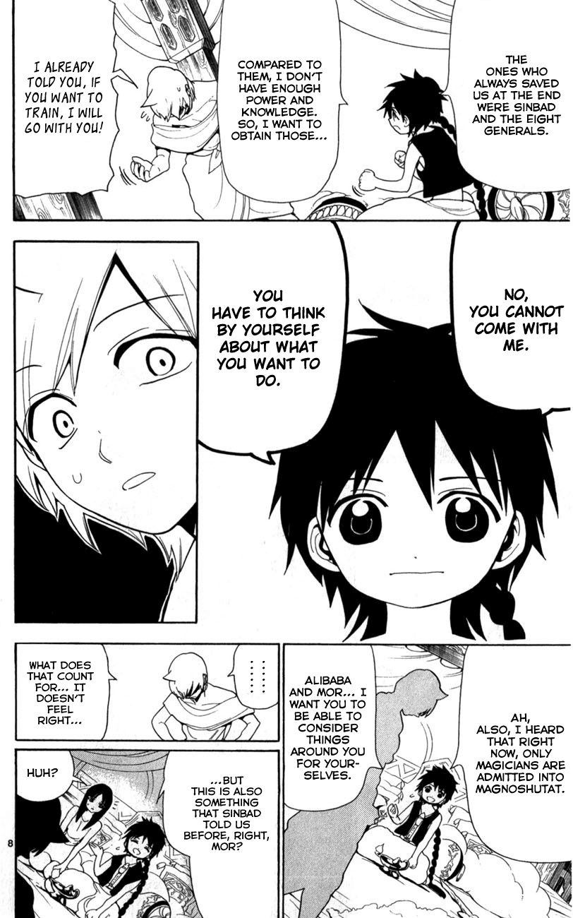 Magi - Labyrinth of Magic Chapter 118 page 9 - Chapter 118: The Reason For Determination