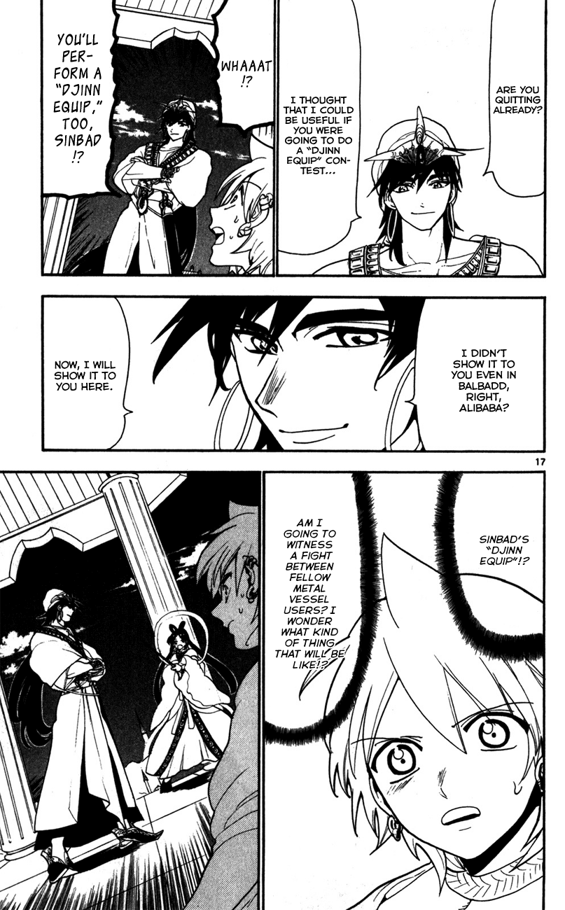 Magi - Labyrinth of Magic Chapter 119 page 21 - Chapter 119: Pairing