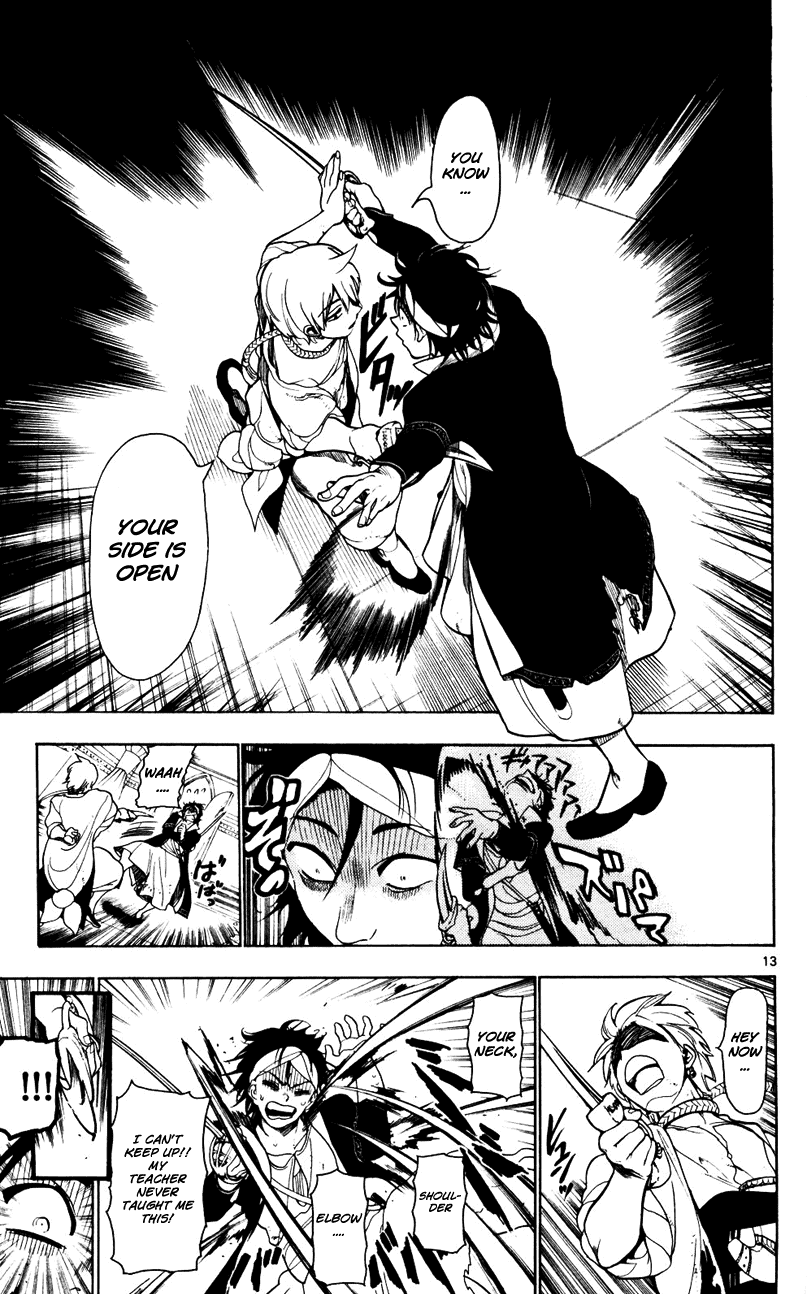 Magi - Labyrinth of Magic Chapter 12 page 14 - Chapter 12: Place That Strains Life